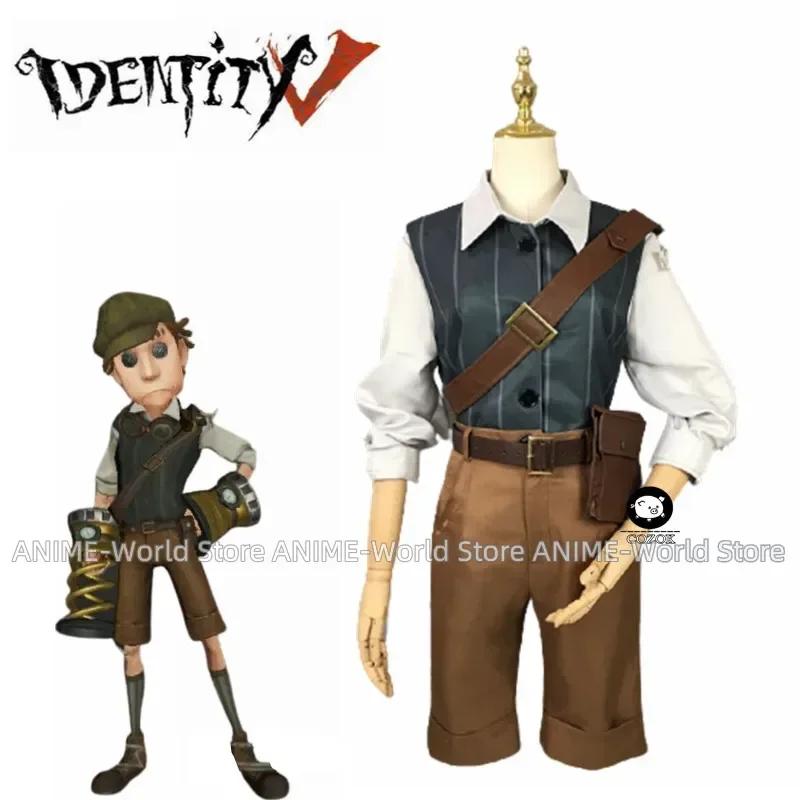 High Quality Identity V Cosplay Costume Unisex Man Female Mercenary Survivor Full Sets Cosplay Costume Naib Subedar With Hat