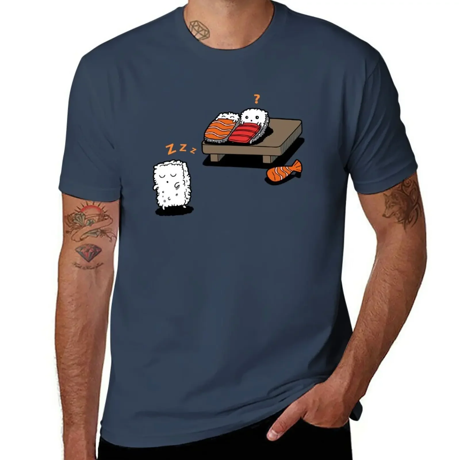 Sleepwalking Sushi T-Shirt new edition cute clothes men clothes