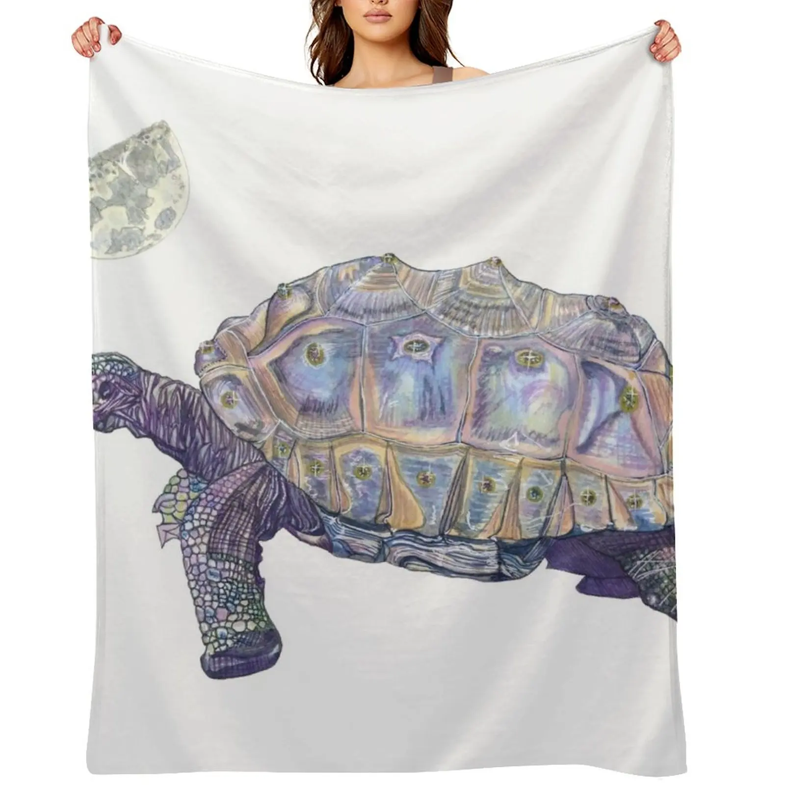 

Tortoise Throw Blanket Loose Decorative Throw for babies Comforter Blankets