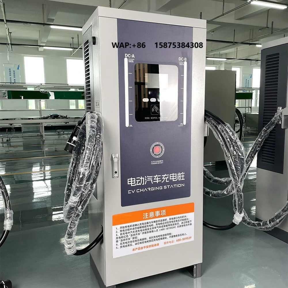 Intelligent New Energy Vehicle Commercial Charging Station 120kW DC EV Fast Charger Chinese Standard Longli Brand 380V AC Input