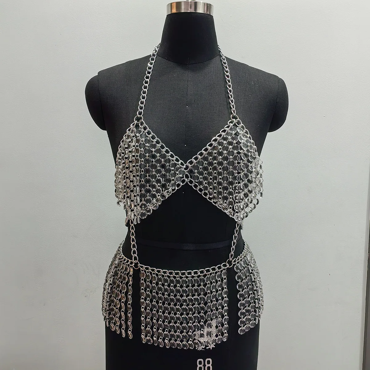 Body Chain Body Jewelry Totally Hand-made New Fashion Chest Chain European And American Night Club Party Bra Chain Skirt Chain