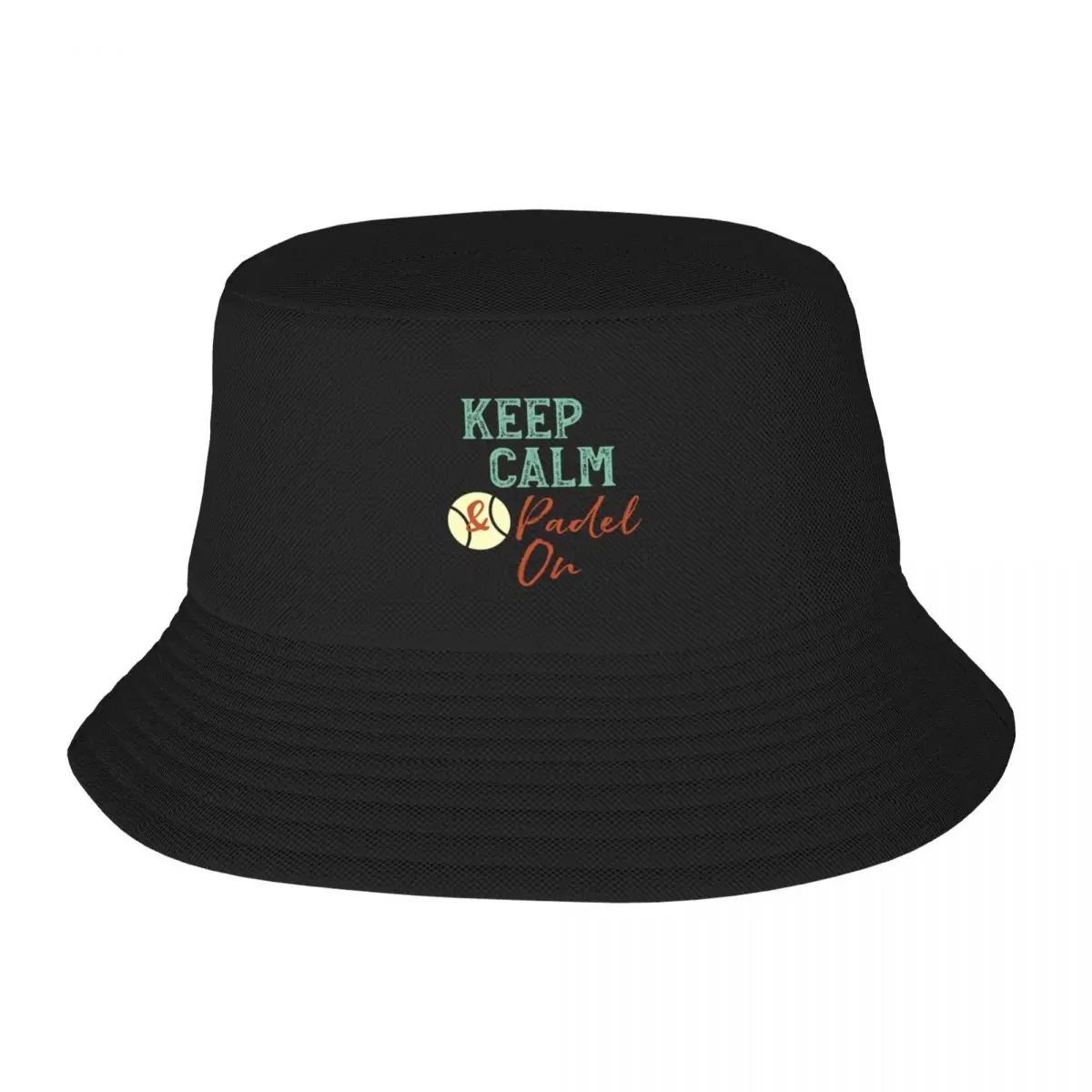 Keep Calm & Padel On Bucket Hat Wild Ball Hat Sports Cap birthday Golf Women Men's