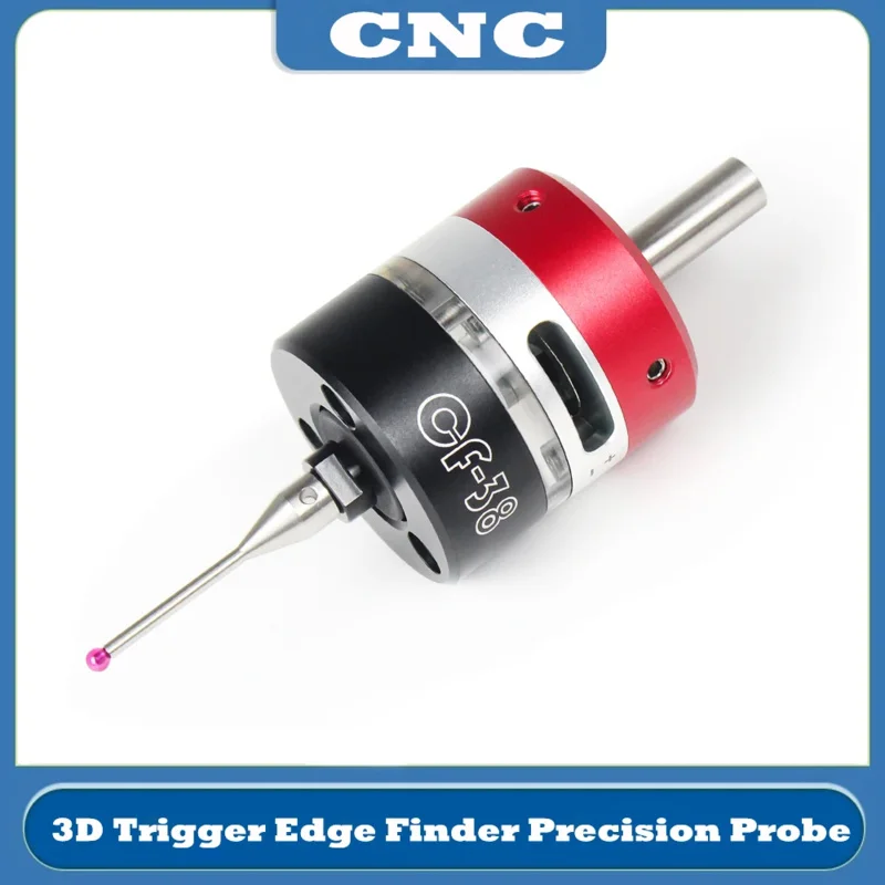 Cyclmotion 3D Trigger Edge Finder High Precision Touch Probe CNC Milling Machine Three-coordinate Centring Rod Tool Setter CF-38