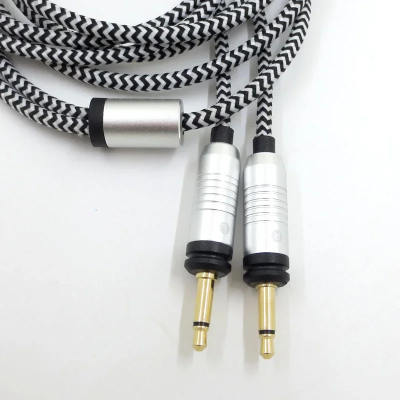 For Focal ELEGIA Small Utopia Gold and Silver Utopia, Dual 3.5mm Headphone Cable