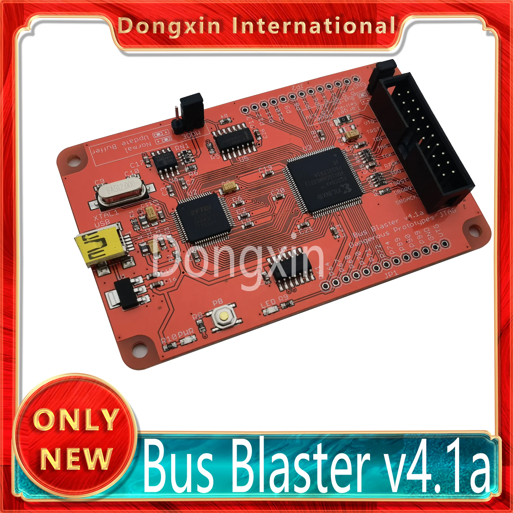 

Bus Blaster v4.1a High Speed ​​Debug Adapter SWV Microcontroller CPLD JTAG Programmer