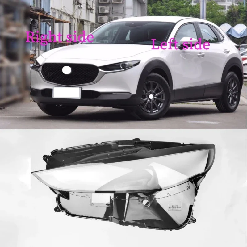 

For MAZDA CX30 CX-30 2020 2021 2022 2023 Car Headlight Shell Headlight cover Headlamp Lens Headlight Glass Auto Shell Cover