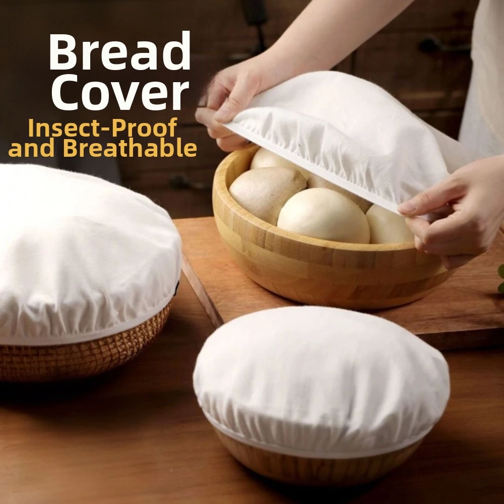 Elastic Design Cotton Lid Cover Condensation Control Heat Resistant Round Lid Protector Durable Cotton Absorbent Material