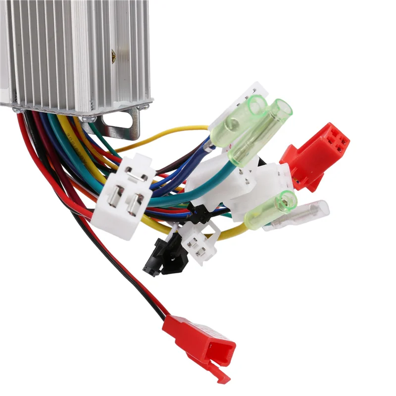 

A74K-2X Electric Bike Motor Controller 36V/48V 350W12 Tube Brushless DC Motor Controller For Electric Bicycle E-Bike Scooter