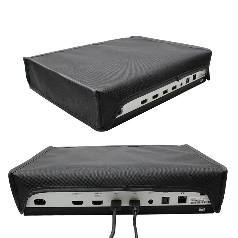 Мягкий пылезащитный чехол для Xbox One, тонкий чехол для игровой консоли, пылезащитный холщовый чехол для горизонтального размещения, для XboxOne ...