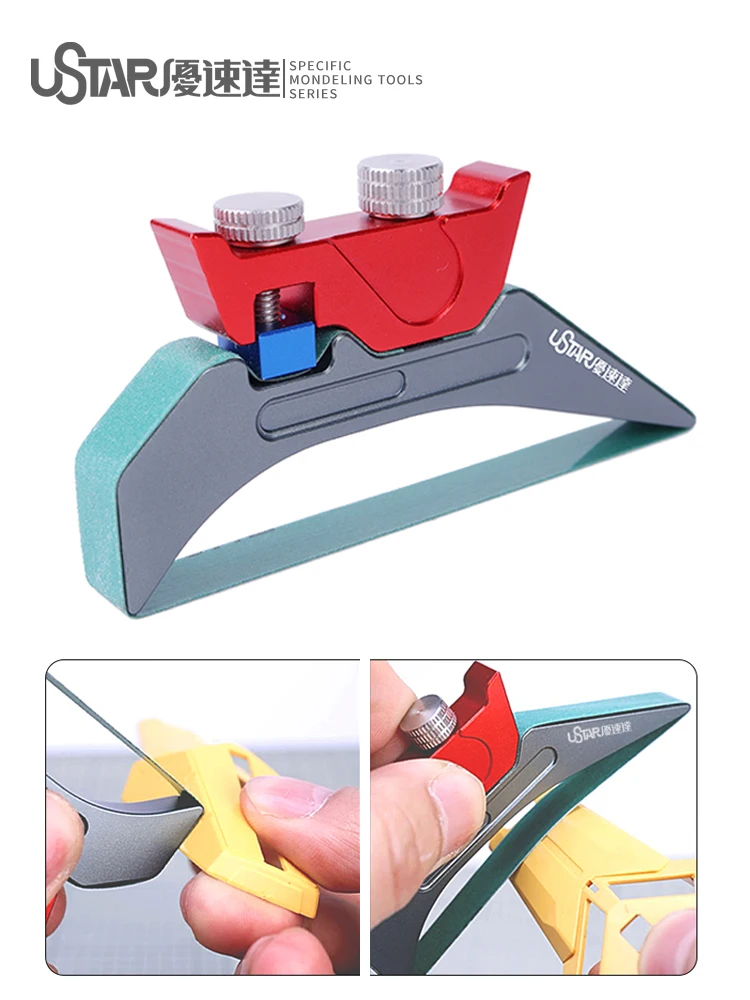 Ustar Modeling Curved Surface Grinder All-metal production Flat and curved surface grinding Adjustable sandpaper tension design