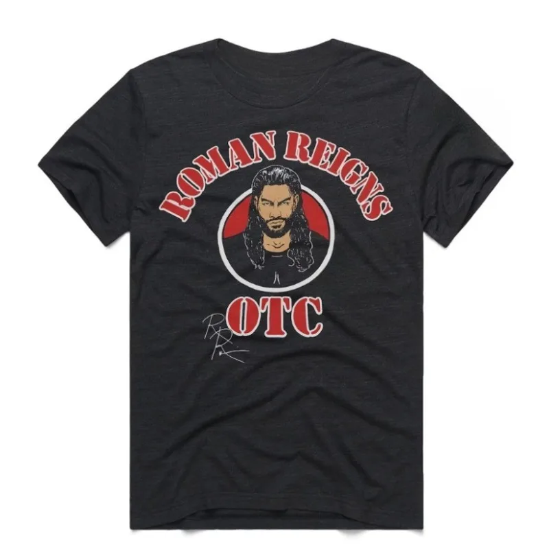 Roman Reigns Merch Unisex T-shirt Men Short Sleeve Tops fashion Tee Clothes Causal Y2K Tops