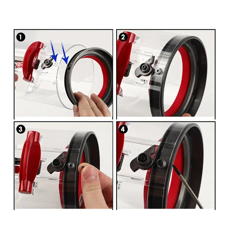 Für Dyson V12 SV20 V11 SV14 SV15 V10 SV12 Staubsauger-Staub Bin Top Filter Dicht Ring Ersatz Befestigung filter Teil