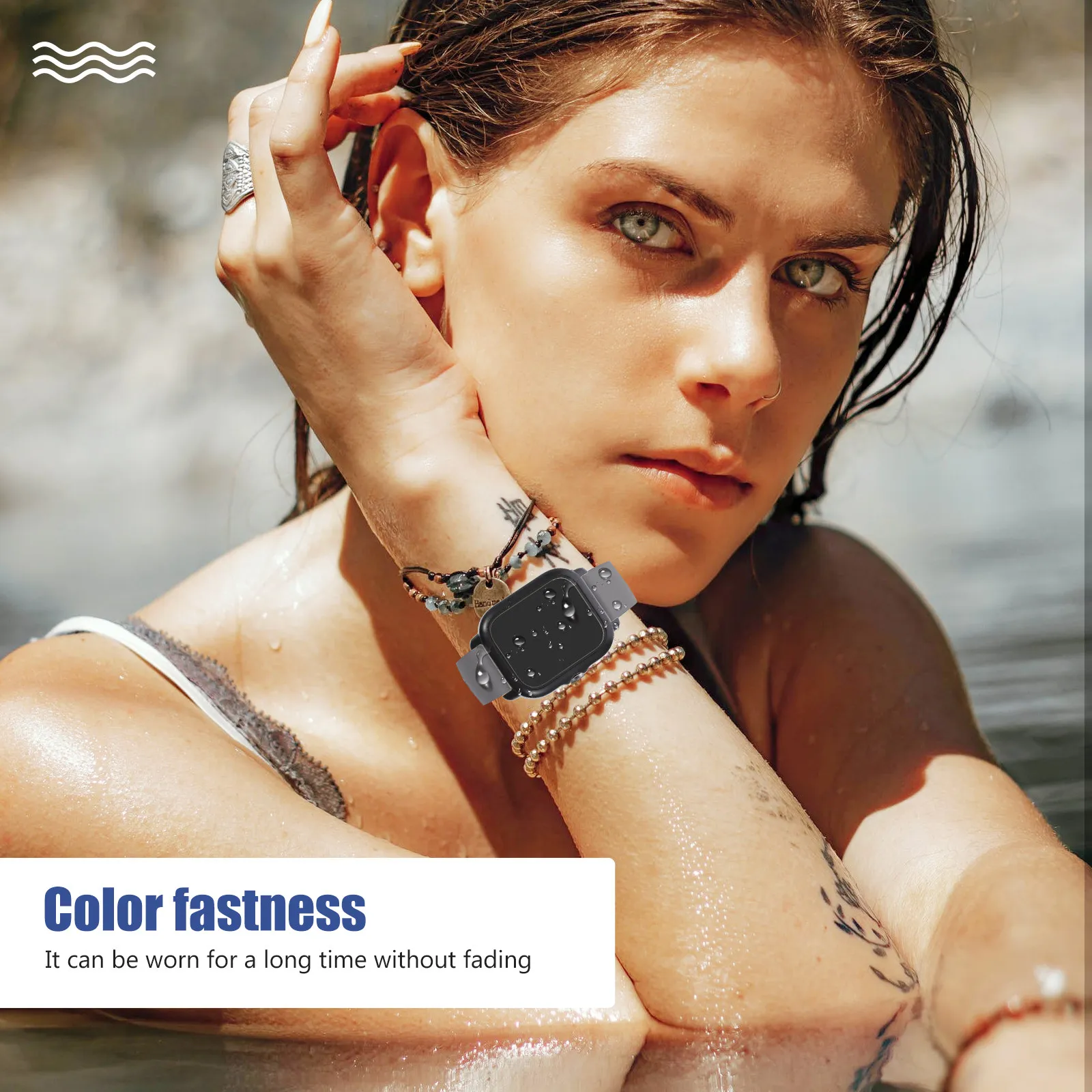 Smartwatch Protector for Material Watch Cover Full Edge Coverage Anti-Scratch Drop Protection Modern Fashionable