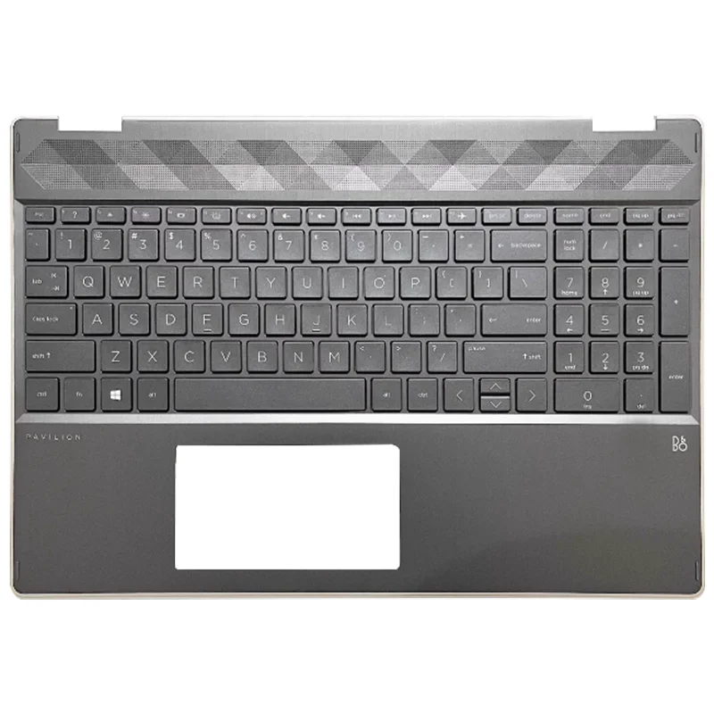 Voor HP Pavilion X360 15-DQ TPN-W140 Nieuwe Laptop Originele met US Verlicht Toetsenbord Palmsteun Bovenste Cover Computer Accessoires Case