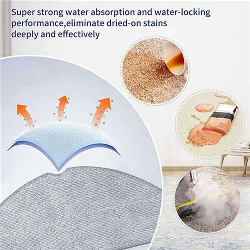 Xiaomi 로봇 진공 S20 / D106 교체 부품 액세서리 용 32PCS 메인 브러시 사이드 브러시 걸레 천 필터-A58E