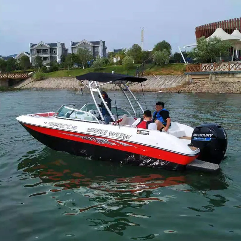 CE Approved Standard Accessories Features 19ft 6 Seat Sport Boat Commercial Boat Passenger Boat