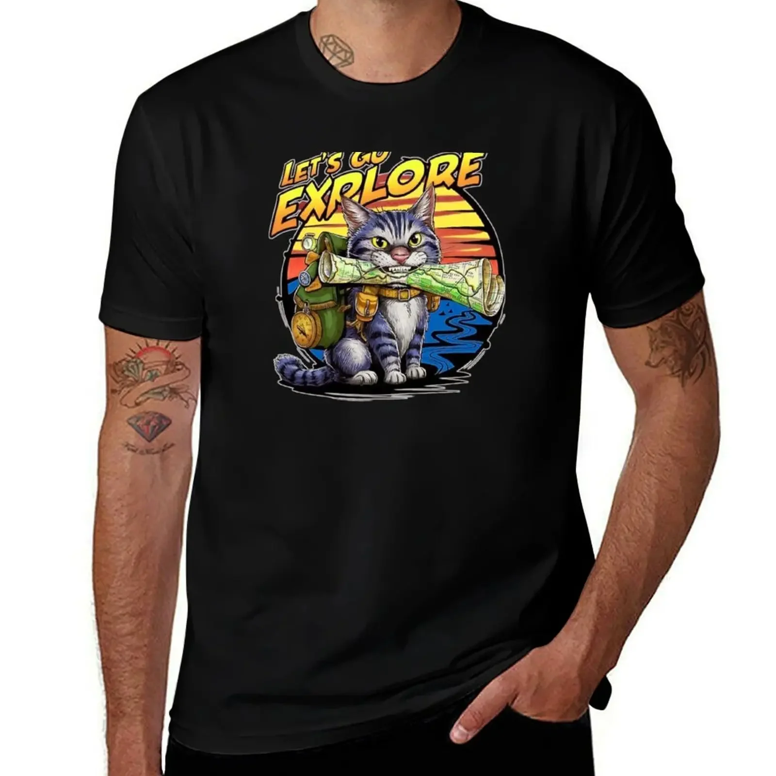 

Let's go explore T-Shirt custom t-shirts summer top aesthetic clothes cute tops mens t shirts