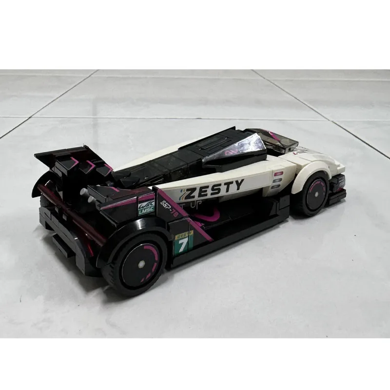 MOC-195390 Novo modelo de bloco de construção de carro esportivo NVR S & P-78, 344 peças, presente de brinquedo de bloco de construção de aniversário para meninos