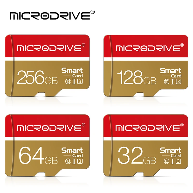 Memory Card 16G 32GB 64GB 128GB 256GB U3 Mini SD Card Class 10 Micro Tf SD Cards For Mobile Phone Earphone Speaker HD Camera PSP