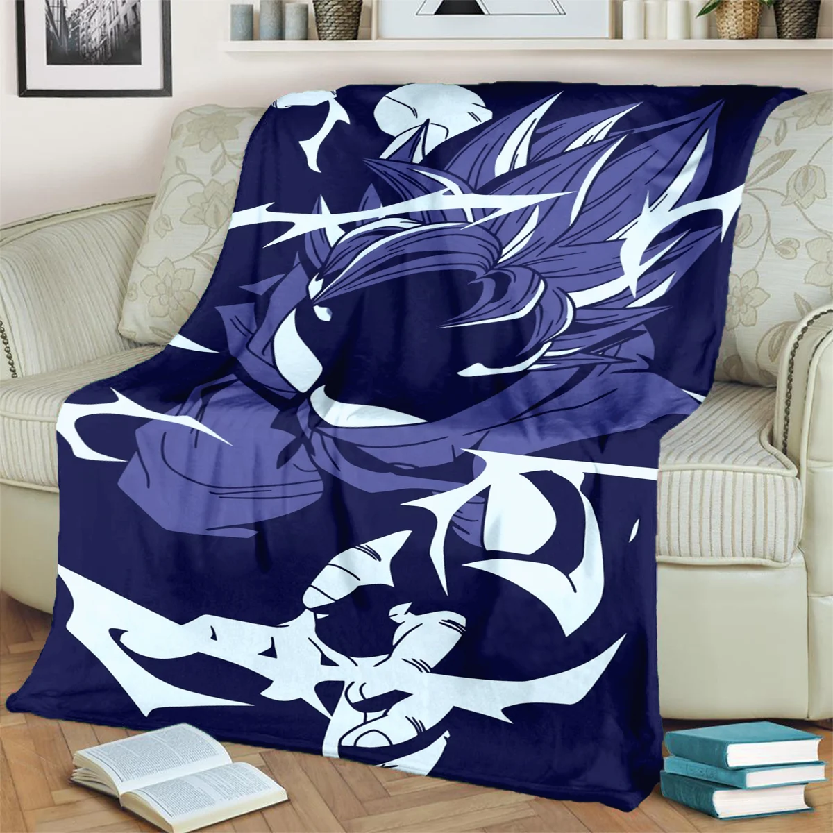 Dragon Ball! Print Flannel Blanket Soft Comfortable for Bedrooms, Sofas, Beds, Chairs, Picnics, Travel