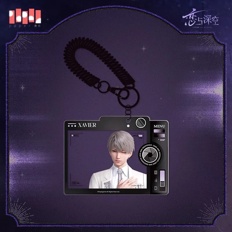 [Oficjalny Merch] Love and Deepspace Xavier 2024 Urodziny Niebiańska Wiadomość Akrylowy Stojak Metalowa Odznaka Pocztówka Polaroid