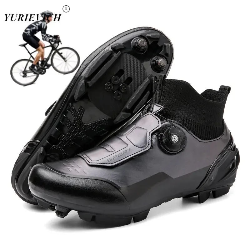 2025 Cycling Shoes Mtb Cleats Men Carbon Speed Bike Shoes Women Mountain Racing Flat SPD Road Cycling Footwear Outdoor Cycling