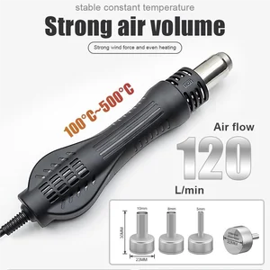 JCD-750W 8586D-Schweißstation, 2 in 1, Heißluftpistole, LCD, Doppel-Digital-Display, Elektroschweißeisen, SMD, Schweißen, Nacharbeiten 12 Hauptverkaufseisenschweißung 750W - №11