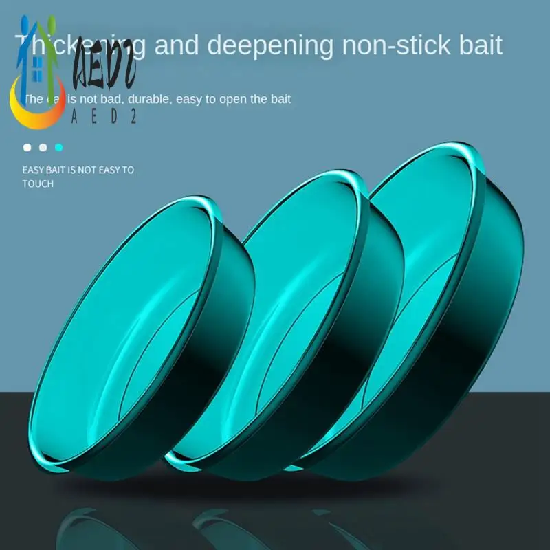 

AED2-Набор из трех чаш для приманки, чаша для смешивания приманок с антипригарным покрытием, рыболовное снаряжение, чаша для приманки для рыболовных снастей