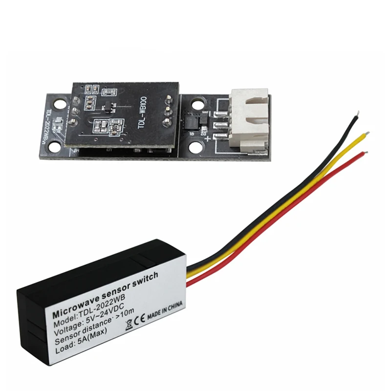 Microwave radar sensor switch module, human body sensor module, intelligent sensor detector 5/12/24V