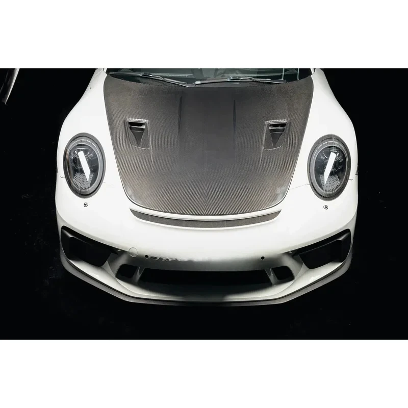 

Carbon Fiber Hood Bonnet Engine Cover 2012-Up 991.1 and.2 718 982 Upgrade Compatible