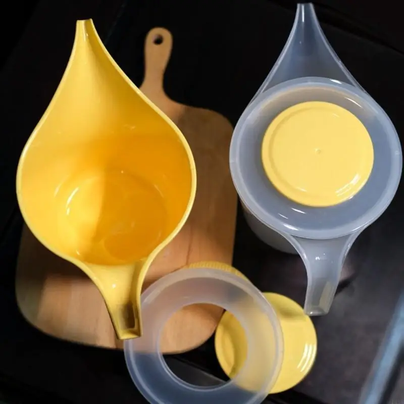 F19B Measure Pitcher Splashs proof Mixing Cup with Lid & Filter 1500ml Pour Cup