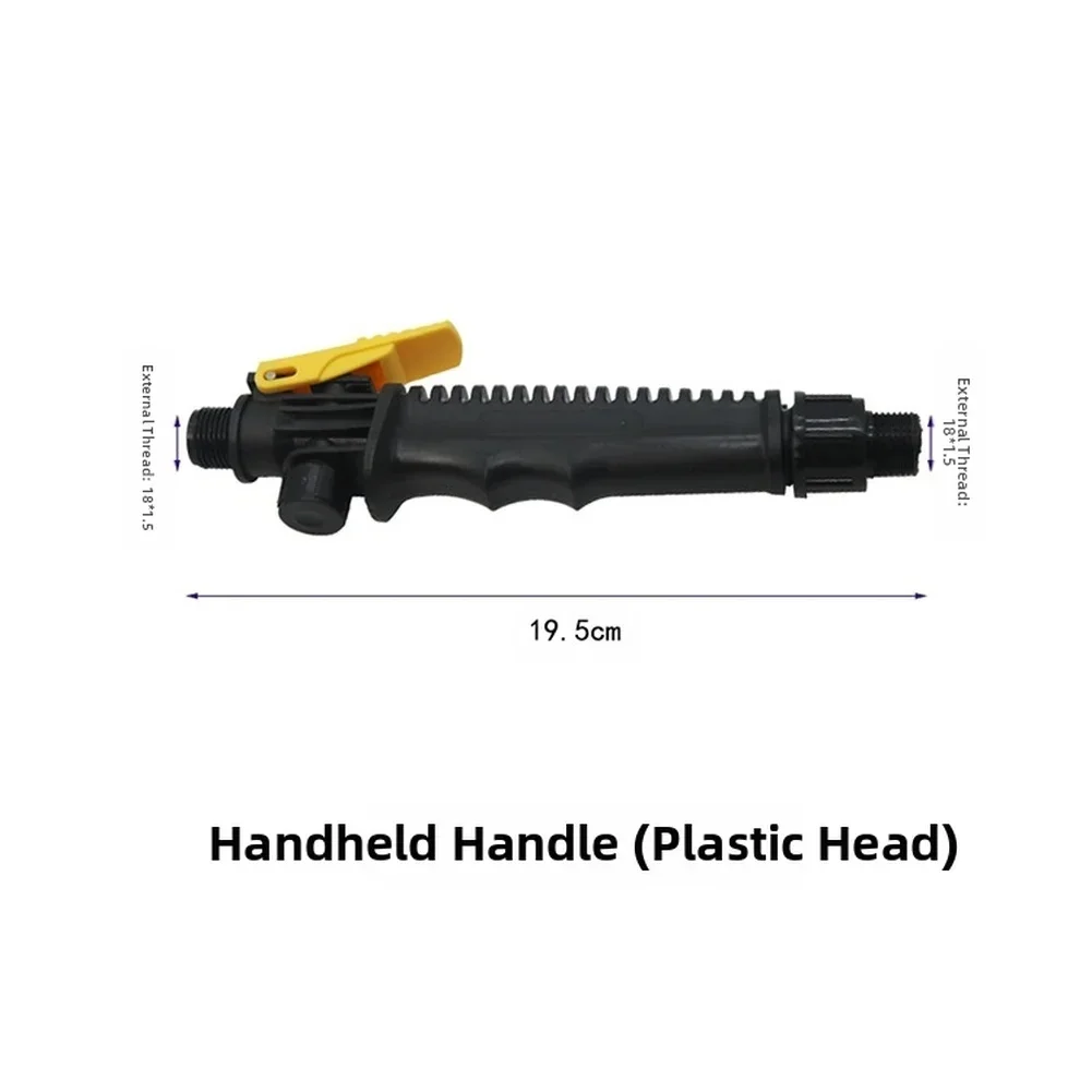 Thickened Hand Push Short Handle Electric Sprayer Switch Replacement Part Threaded Connection Electric Switch Built-in Filter
