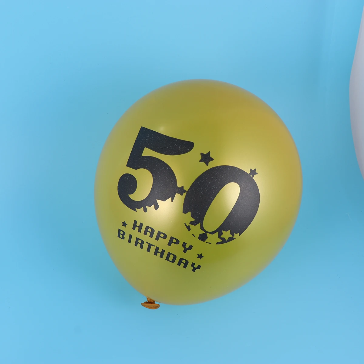 

40 Pcs Birthday Balloons Party Latex Banquet Decoration Happy Number The Banner