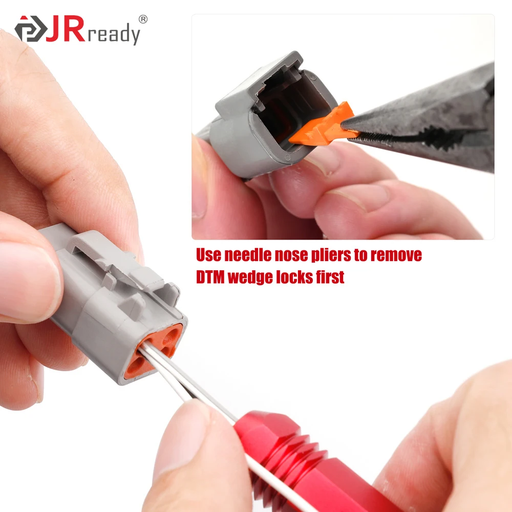 JRready Deutsch Terminal Removal Tool DRK-20DTM,Connector Release Tool for Deutsch Solid Contacts Size 20