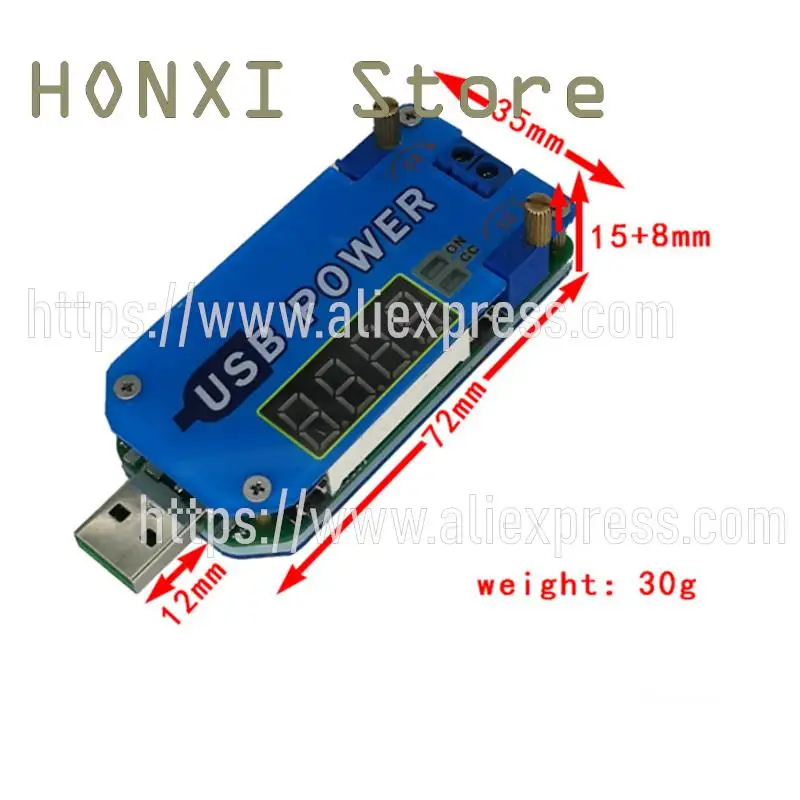 Módulo de Carregamento USB Step-Down, Fonte de Energia, Roteador, 15W, 5V, 3.3V, DP2, 9V, 12V, 24V, 30V, 1PC