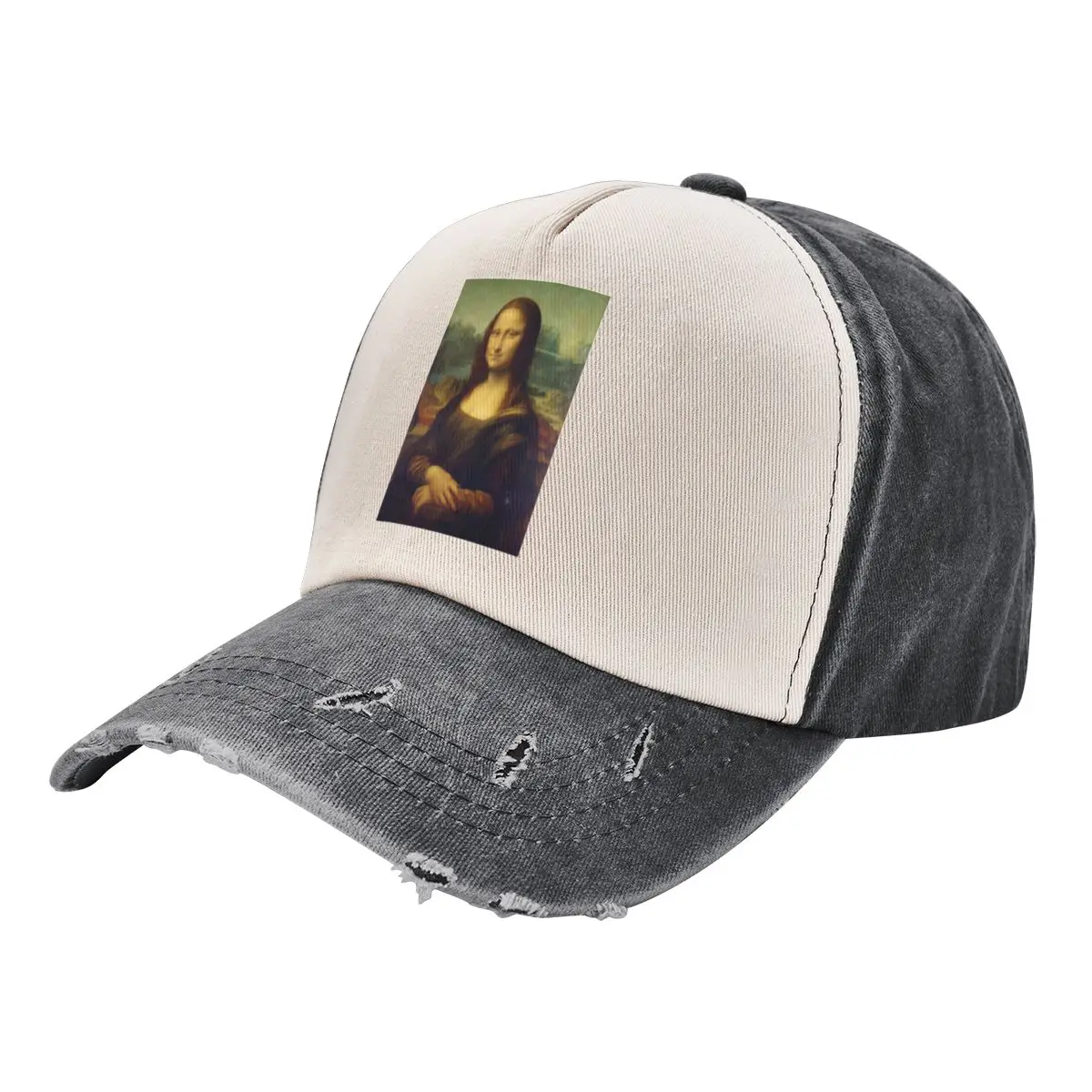 MONA LISA HD - Original Masterpiece Baseball Cap Icon Rave Gentleman Hat Military Tactical Cap Hats For Men Women's