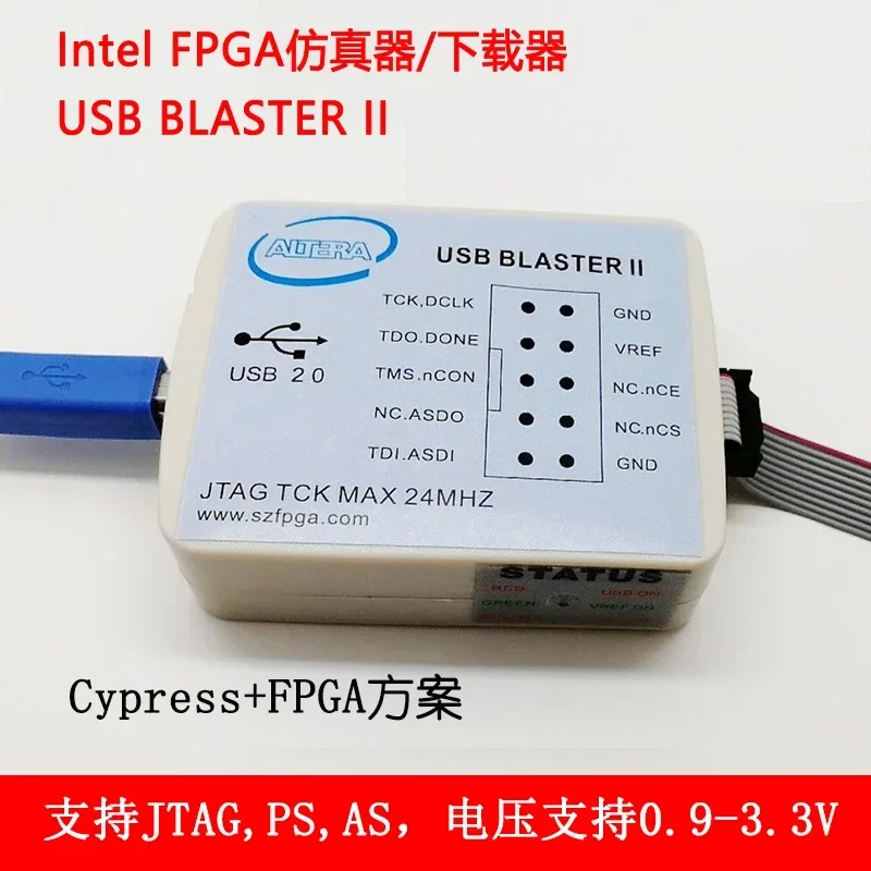 Downloader FPGA INTEL USB BLASTER II Simulator PL-USB2-BLASTER