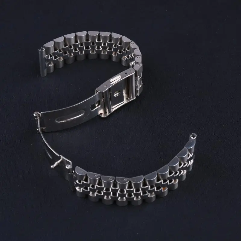 18mm 19mm 20mm 22mm Silver 316L Stainless Steel Universal Straight End Watch Strap Bracelet Straps image 4