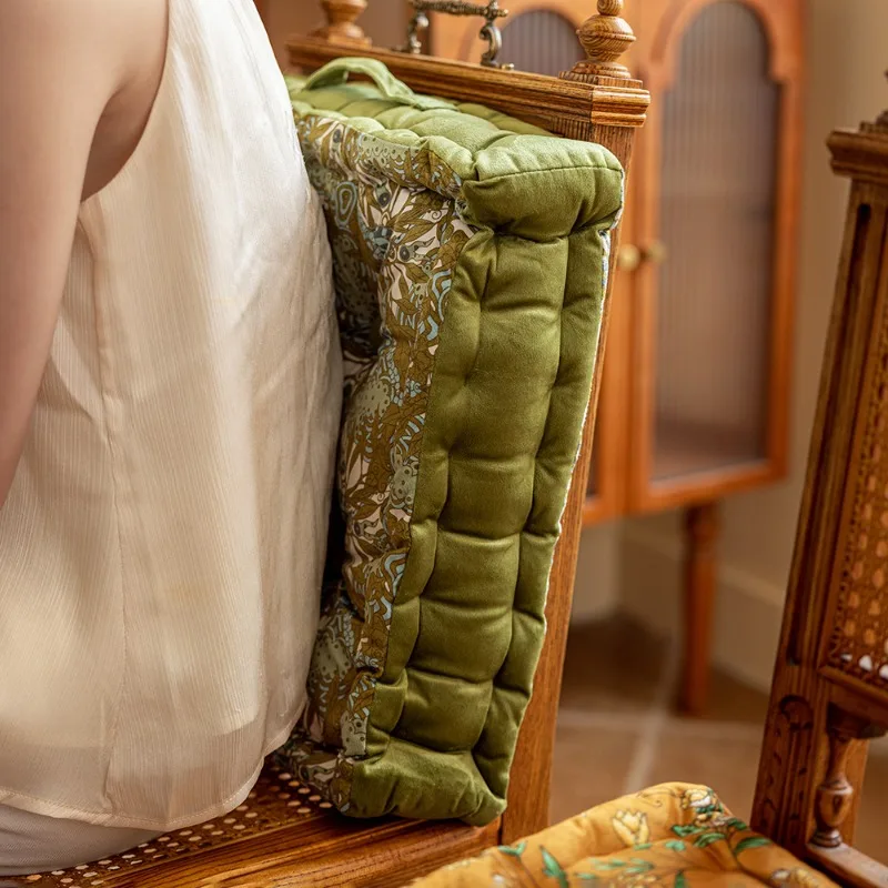 Thick Lazy Seat Cushion Dining Chair Waist Protection Cushion Chair Backrest Mat Convenient Comfortable Study Decoration