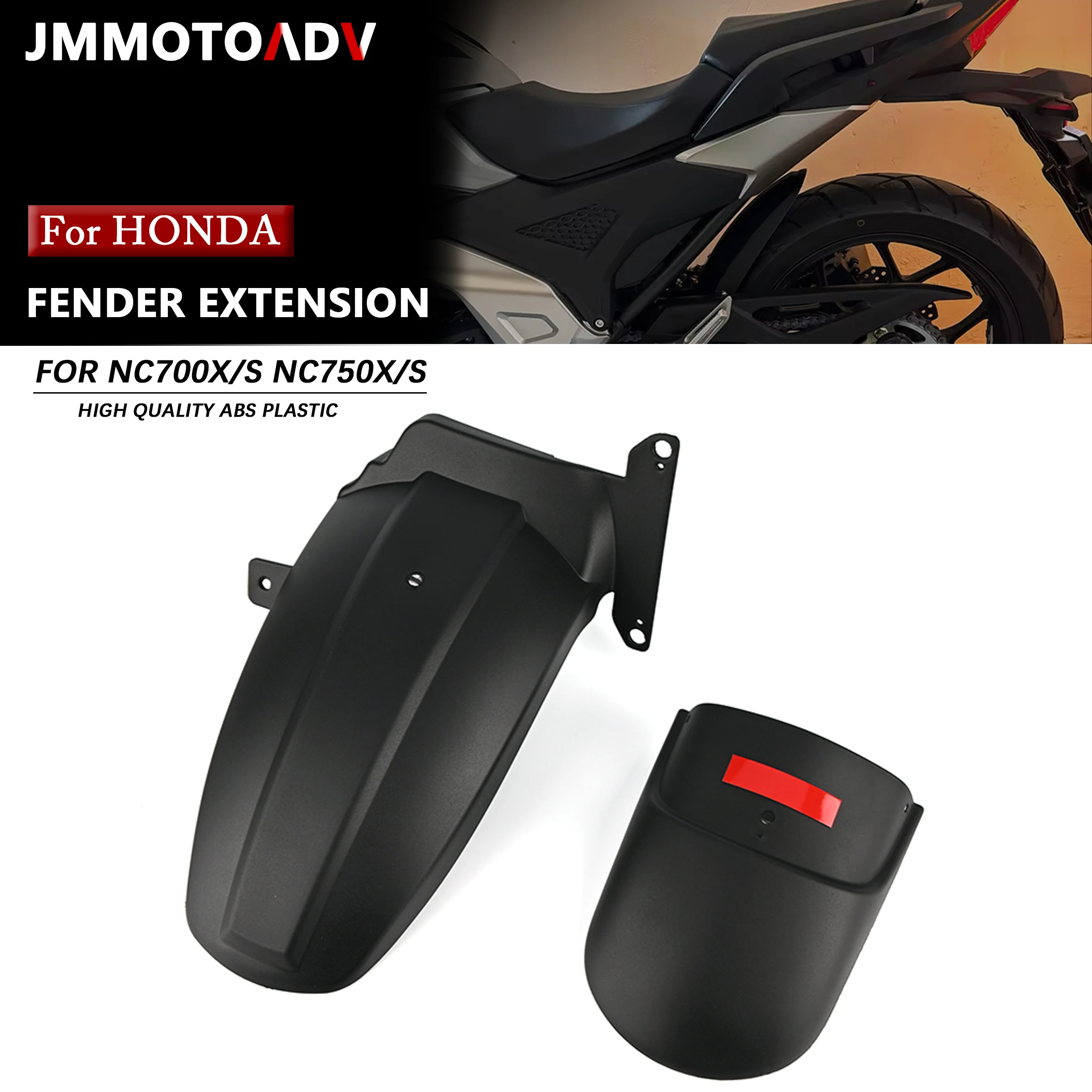 Per HONDA NC700 NC750 S / X NC750S NC750X NC700S NC700X NC 750 700 2012-2022 Parafango Posteriore Moto Estensione Paraspruzzi