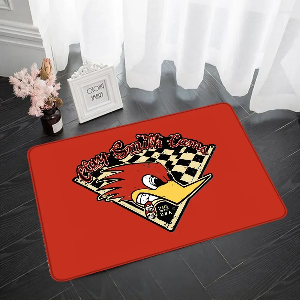 Bathroom Mat Clay Smith Cams Mr Horsepower Custom Washable Non-slip Kitchen Rug Home Doormat Entrance Door Bedroom Mats Carpets