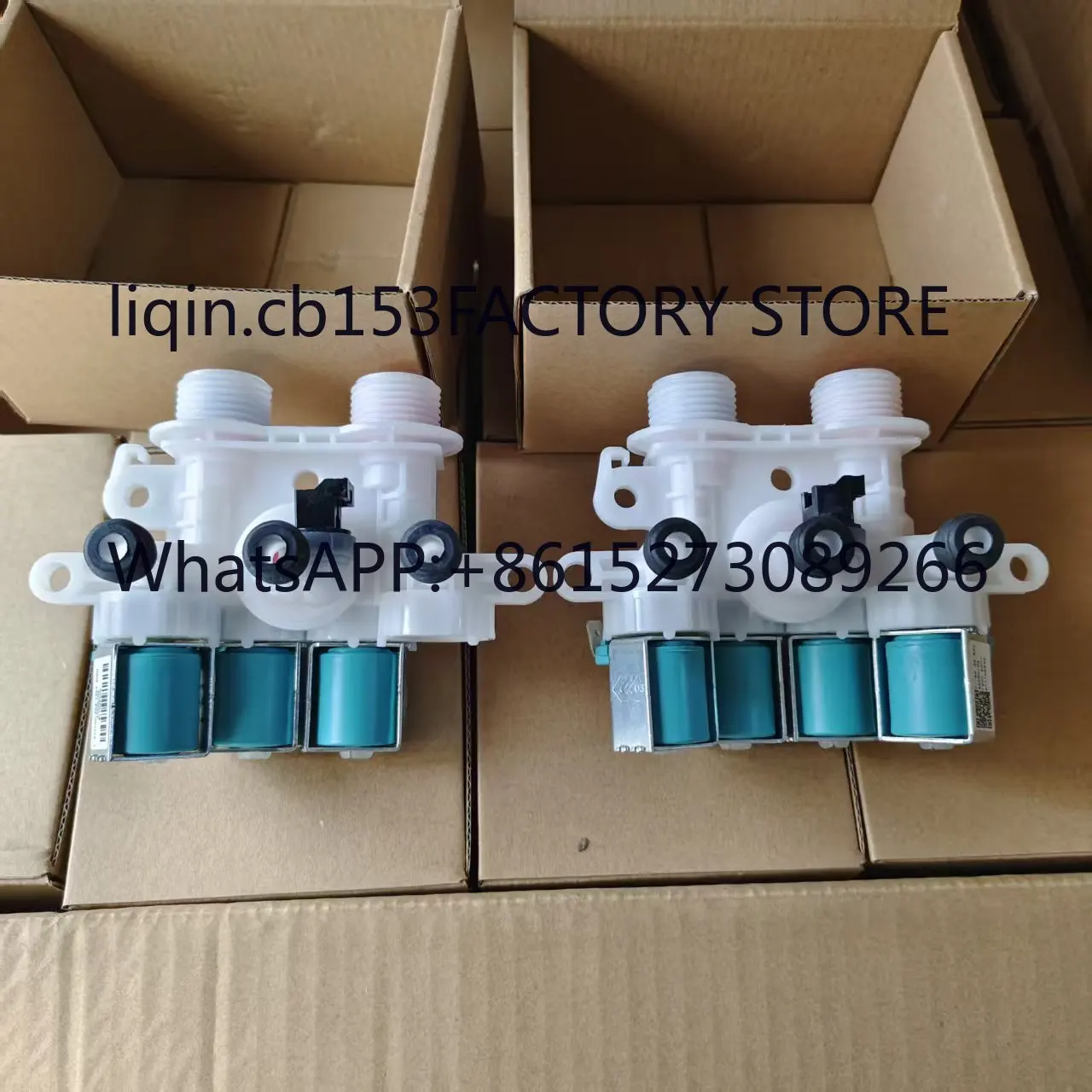 Washing machine water inlet valve W11165546 four-head solenoid valve universal 120V water in-jection valve W11096267