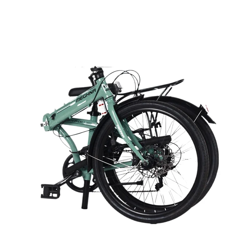 24-Inch variable speed aluminum alloy folding car, ultra-light and portable, men and women's adult disc brake bicycle