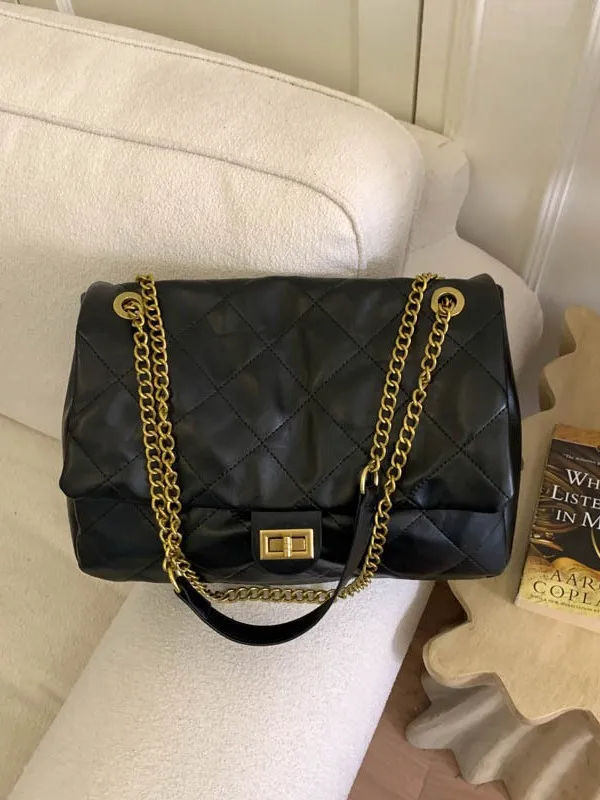 

2025 Women's Large Capacity Shoulder Bag, Spacious Top Handle Purse, Versatile Day to Night Tote, Chic Crossbody Bag, Minimalist