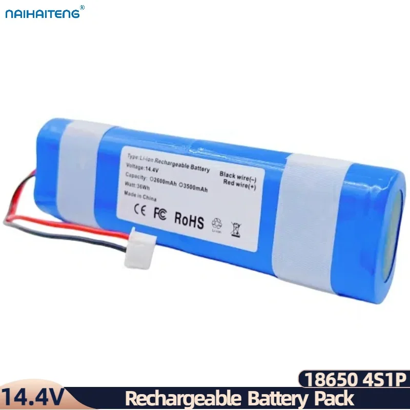 14,4 V 14,8 V 2600 mAh 3500 mAh Für Staubsauger Ecovacs Roboter DK41 DK43 DX33 DX55 DV33 wiederaufladbare Li-Ion Akku Großhandel