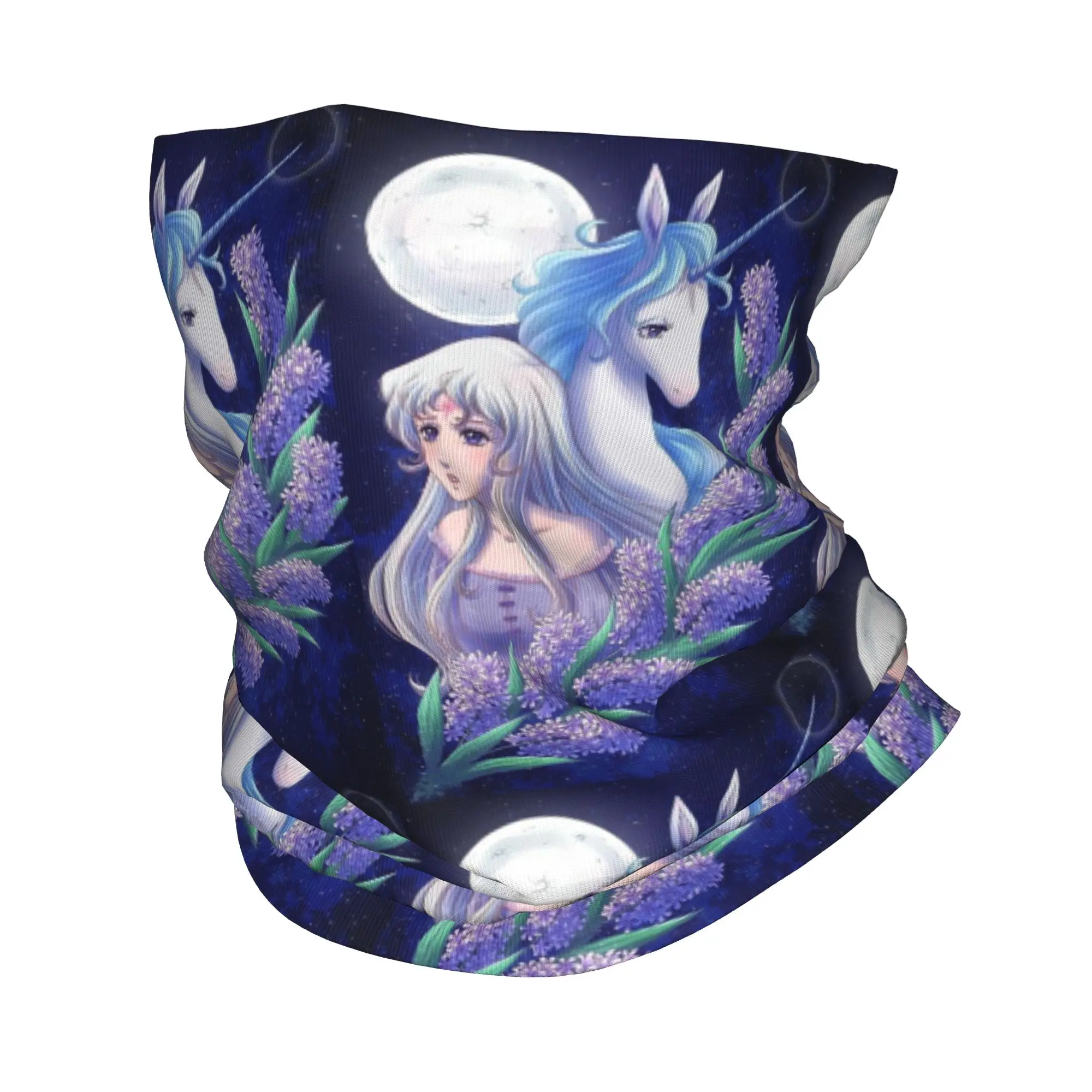 

Леди Амальтея Последний Единорог Анимированные ТВ-фильмы Бандана Шея Гетры Маска с принтом Шарф Маска для лица Пеший туризм Рыбалка Унисекс Взрослый