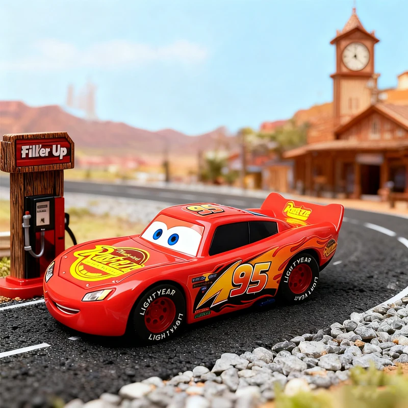 

Официальный электрический радиоуправляемый автомобиль Disney Pixar Cars 3 Lightning McQueen — имитационная модель, идеальный рождественский подарок для мальчиков