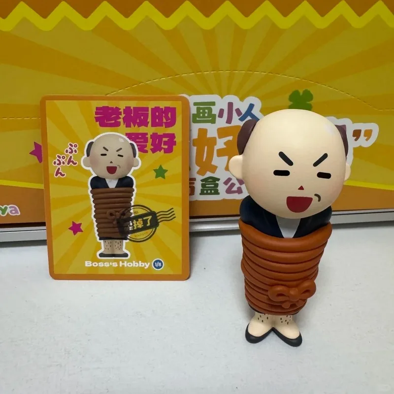 شخصيات Plzdot التوضيحية سلسلة الحظ الجيد صندوق أعمى صغير مجموعة شخصيات الحركة زينة الحلي نموذج هدية مجموعة #5