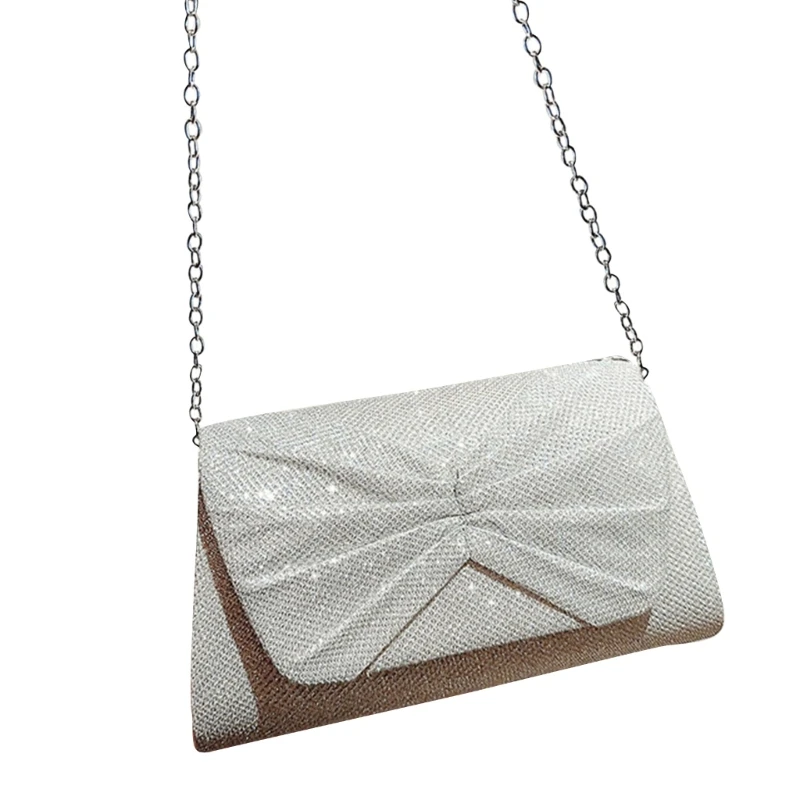 

Stylish-Clutch Purse for Women Girls Glitter Crossbody Bag All-match Evening Bag 066F