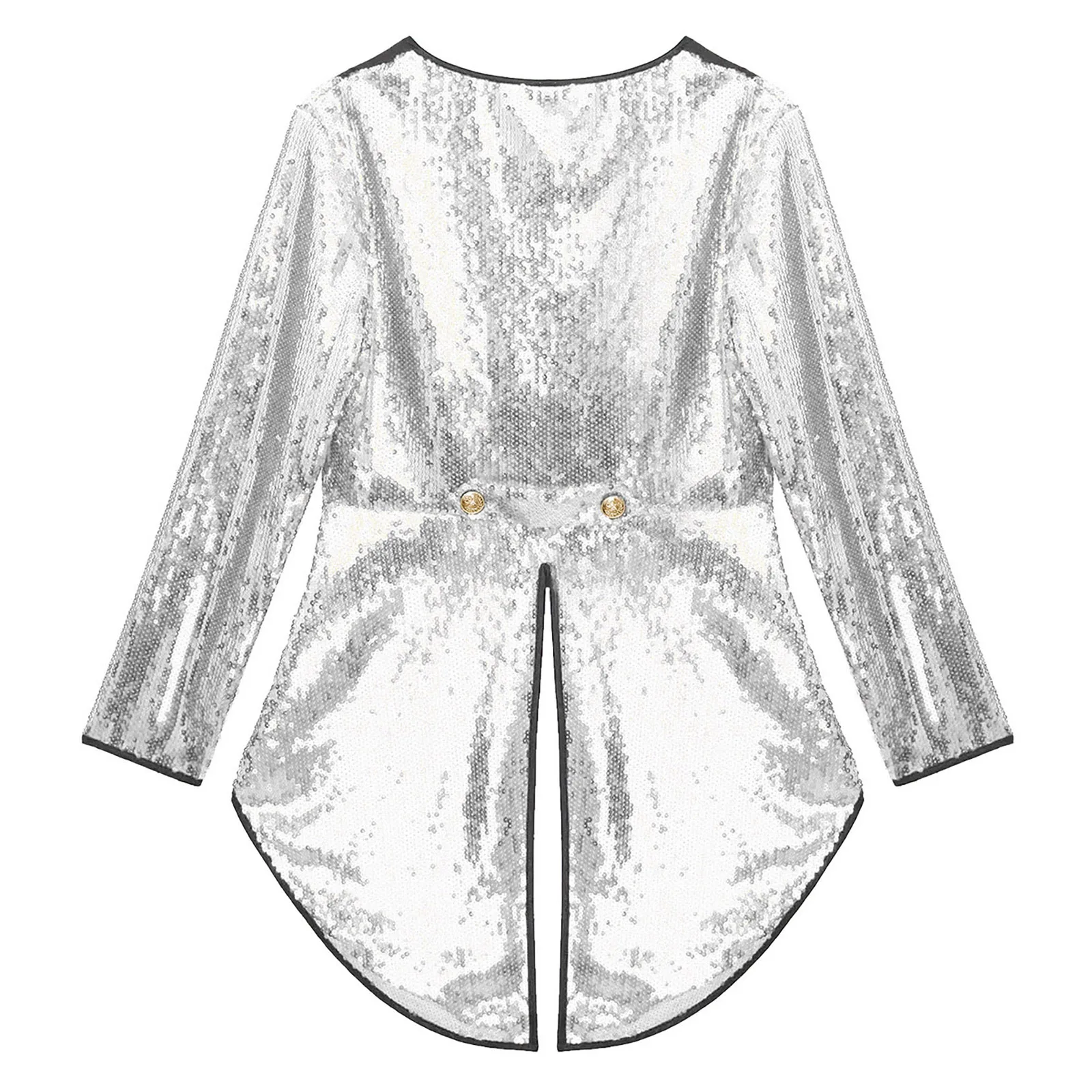 

Женские куртки для косплея, пальто, модная уличная одежда, блестящая металлическая куртка для ночного клуба, дискотеки, рейв-музыки, фестивальные костюмы, верхняя одежда